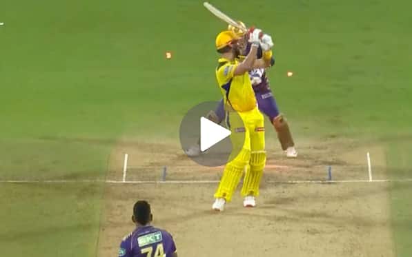 [Watch] Sunil Narine Leaves No Room For Error Clean Bowls Daryl Mitchell With A Peach